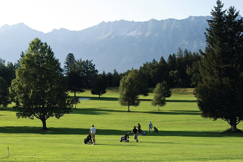 Golfen in Lans bei Innsbruck Tirol