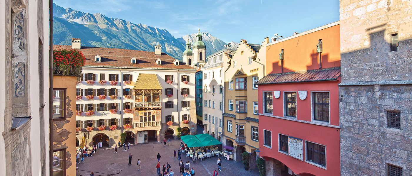 Holidays in Innsbruck, Tyrol, Goldenes Dachl